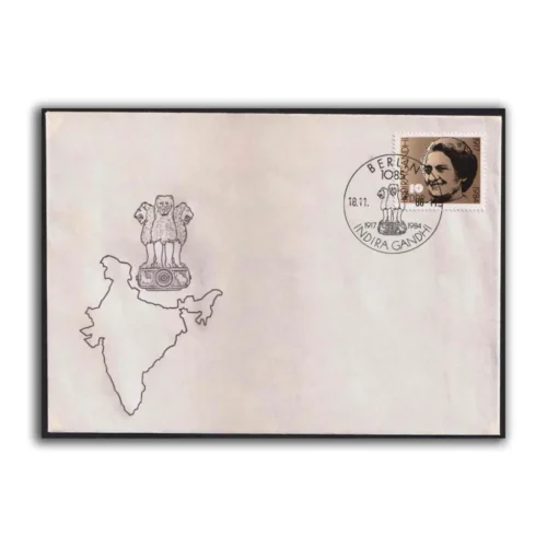 1986 Germany Indira Gandhi 1v Stamp on FDC