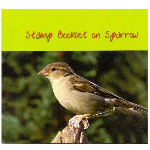 2010 Sparrow Stamp Booklet