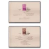 1952 Saints and Poets 6v Stamp official booklet tied with First Day Patna Cancellation - Image 4