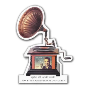 2024 100th Birth Anniversary of Mukesh Miniature Sheet