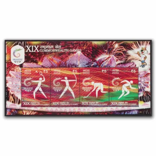 2010 XIX commonwealth Games Miniature Sheet