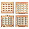 2017 Step Wells of India 16v Stamp in 16 Different Sheetlet - Image 3