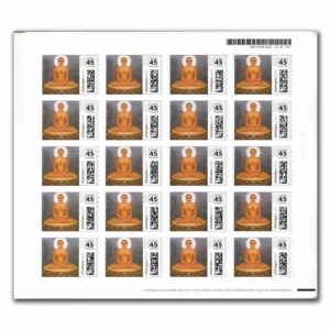2012 USA Bhagwan Mahavira Stamp Sheet