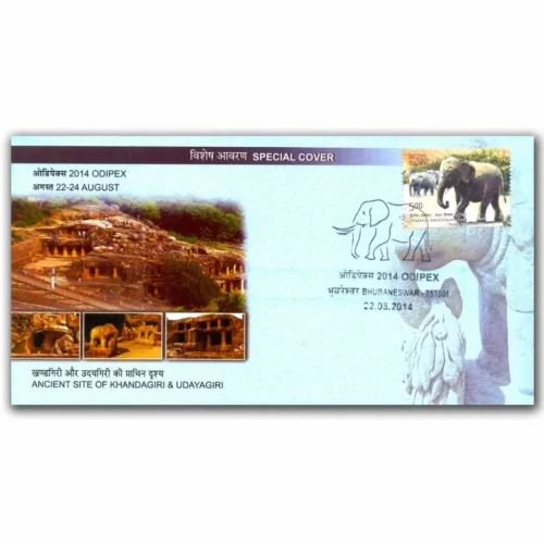 2014 Odipex Ancient Site of Khandagiri & Udayagiri Special Cover