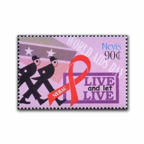 2003 Nevis Live and Let Live 1v Stamp