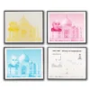 1997 Easdale Island Jawaharlal Nehru Miniature Sheet Profressive Colour Proof (Set of 7)