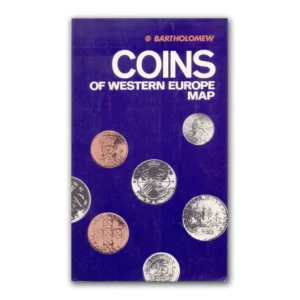 Coins of Western Europe Map