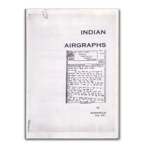 Indian Airgraphs by Manohar Lal (Photocopy)