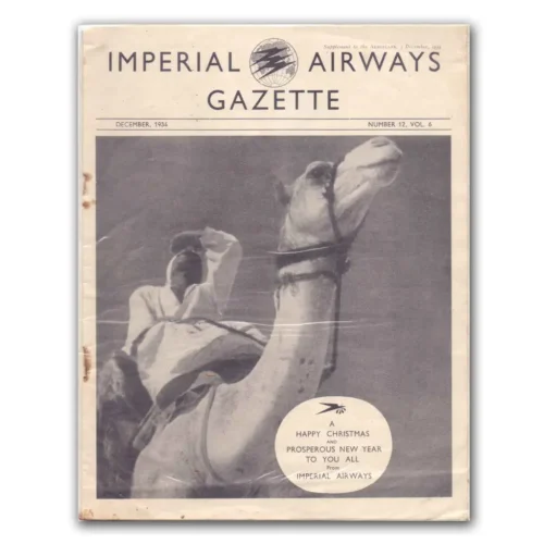 1934 Imperial Airways Gazette