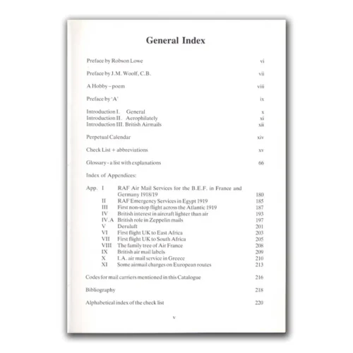 British External Airmails Until 1934 by Alexander S. Newall - Image 2