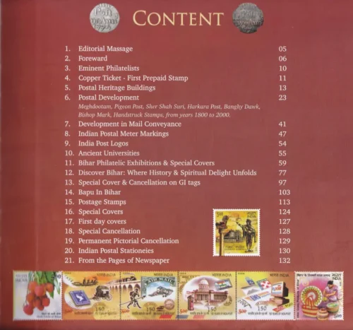 2024 Postal Heritage of Bihar by Anil Kumar (CPMG, Bihar) - Image 2