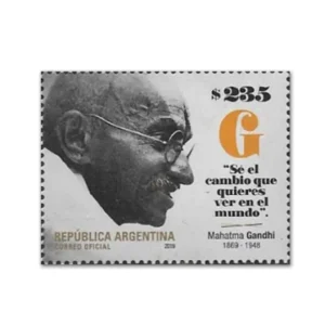 2019  Argentina Gandhi 150th Birth Anniversary 1v Stamp