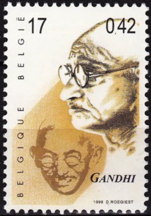 1999  Belgium Gandhi 1v Stamp