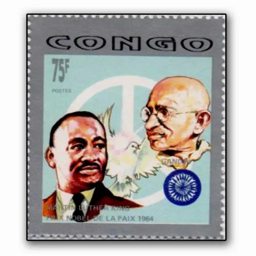 1992  Congo Gandhi 1v Stamp