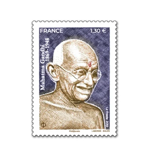2019  France Gandhi 150th Birth Anniversary 1v Stamp