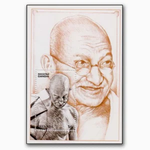 1998  Grenada Mahatma Gandhi Miniature Sheet
