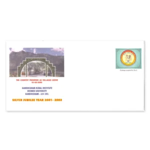 2003 Gandhigram Rural Institute Silver Jubilee Customised Envelope
