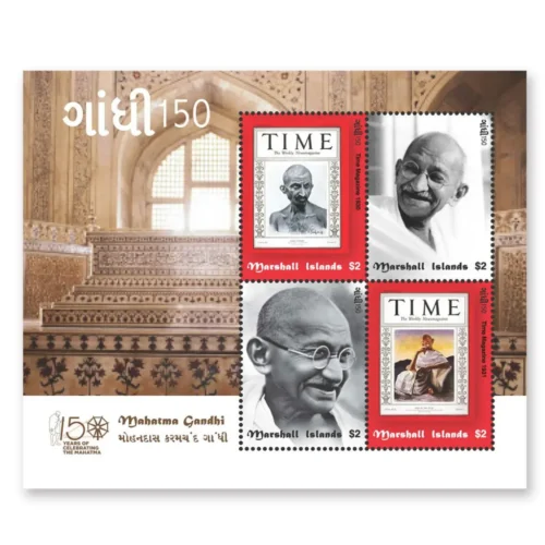 2019  Marshall Islands 150th Birth Anniversary Miniature Sheet