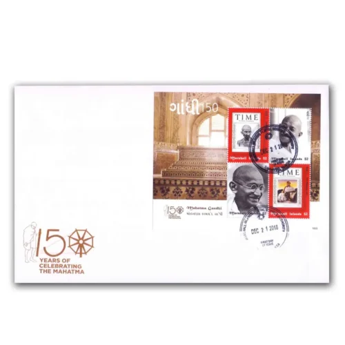 2019  Marshall Islands 150th Birth Anniversary Miniature Sheet on FDC