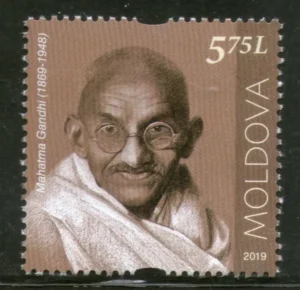 2019  Moldova Gandhi 150th Birth Anniversary 1v Stamp