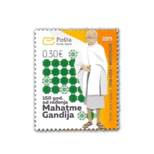 2019  Montenegro Gandhi 150th Birth Anniversary 1v Stamp
