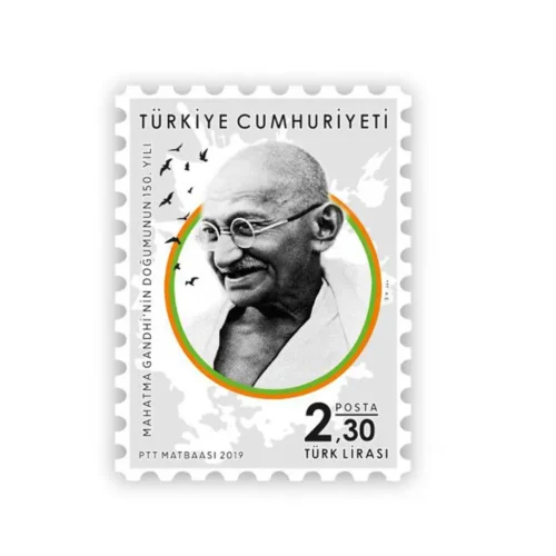 2019  Turkey Gandhi 150th Birth Anniversary 1v Stamp