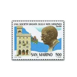 1987  San Marino Gandhi 1v Stamp