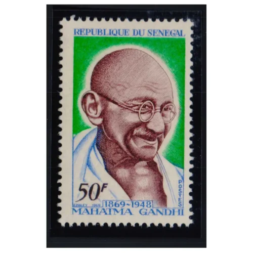 1969  Senegal Gandhi Centenary 1v Stamp