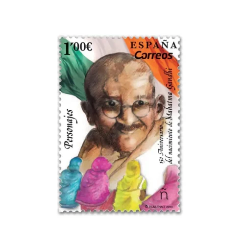 2019  Spain Gandhi 150th Birth Anniversary 1v Stamp