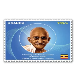 2019  Uganda Gandhi 150th Birth Anniversary  1v Stamp