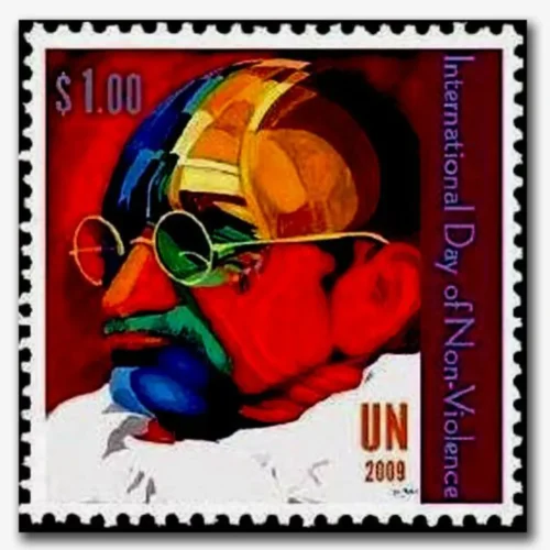 2009  United Nations Gandhi International Day of Non-Violence 1v Stamp