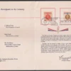 1961 Gandhi 1961 USA Stamp Ceremony Brochure - Image 2