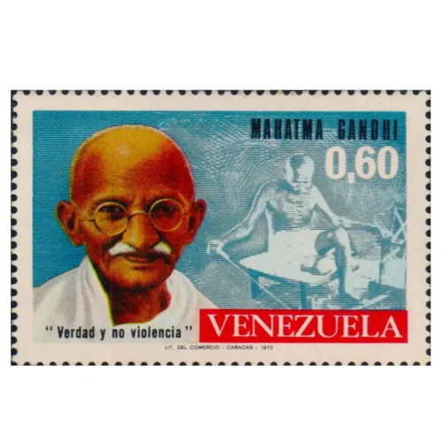 1972  Venezuela Gandhi 1v Stamp