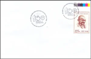 2019  Vietnam Gandhi 150th Birth Anniversary Special cancellation on Cover