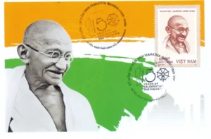 2019  Vietnam Gandhi 150th Birth Anniversary Cancelled Maxim Card