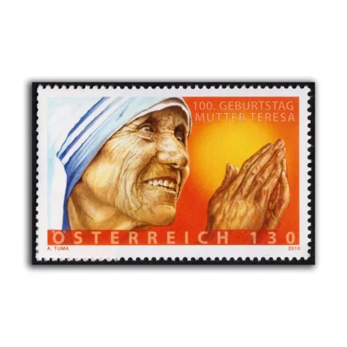 2010 Austria Mother Teresa 100th Birth Anniversary 1v Stamp