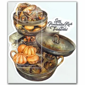 2022 Malaysia Traditional Cooking Miniature Sheet