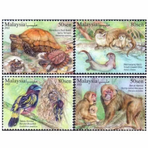 2022 Fauna Endangered Wildlife 4v Stamp