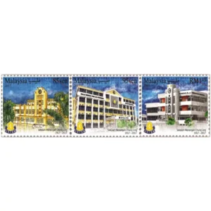 2017 Chung Ling High School Centenary 3v Stamp