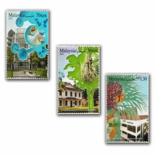 2023 Research Centre in Malaysia 3v Stamp