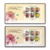 2009 Malaysia State Definitive Series Special Collection - Garden Flowers 14 Miniature Sheet on 14 FDCs - Image 2
