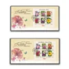 2009 Malaysia State Definitive Series Special Collection - Garden Flowers 14 Miniature Sheet on 14 FDCs - Image 3