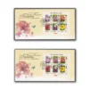 2009 Malaysia State Definitive Series Special Collection - Garden Flowers 14 Miniature Sheet on 14 FDCs - Image 5