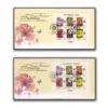 2009 Malaysia State Definitive Series Special Collection - Garden Flowers 14 Miniature Sheet on 14 FDCs - Image 6