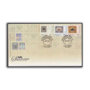 2012 Malaysia Postal History of Kedah 3v Stamp on FDC