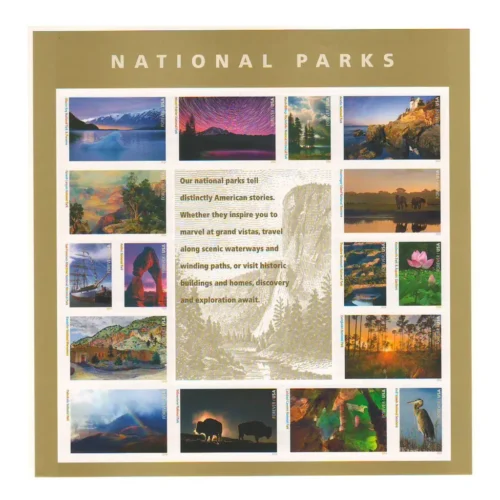 2016 USA National Parks Sheetlet