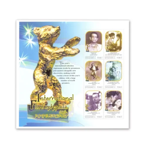 2019 Dominica 50th Anniversary of International Film Festival (Satyajit Ray) 6v Sheetlet