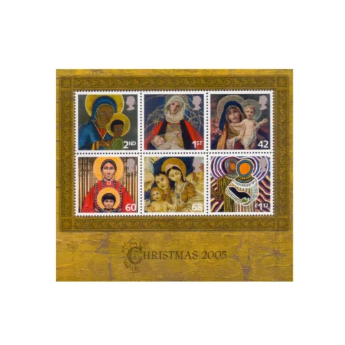 2005 Great Britain Madonna & the Infant Jesus 1v Stamp Miniature Sheet