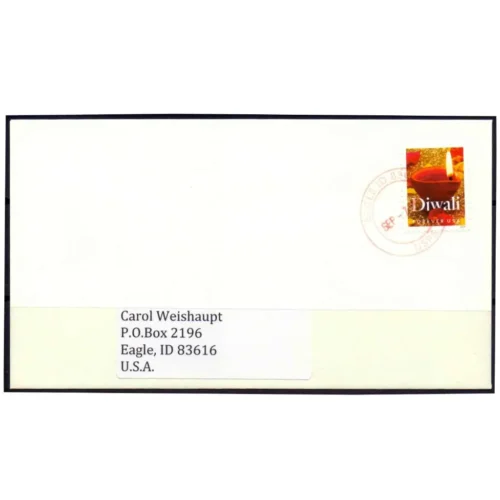 2016 USA Deepawali 1v Stamp on FDC