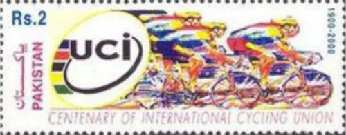 2000 Centenary of International Cycling Union (UCI) 1v Stamp